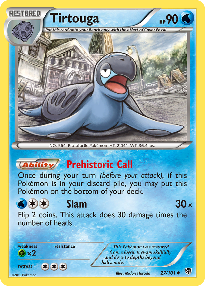 Tirtouga (27/101) [Black &amp; White: Plasma Blast] 