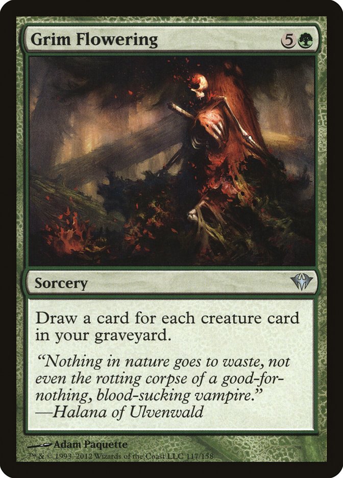 Grim Flowering [Dark Ascension] 