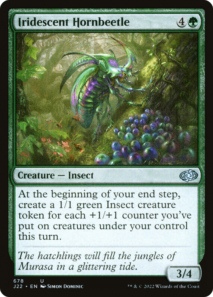 Iridescent Hornbeetle [Jumpstart 2022] 