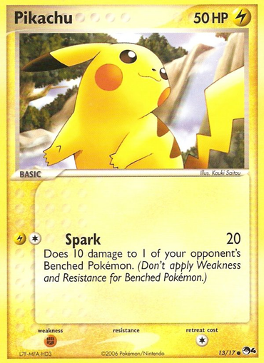 Pikachu (13/17) [POP Series 4] 