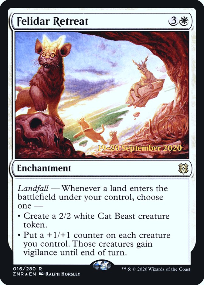 Felidar Retreat [Zendikar Rising Prerelease Promos] 