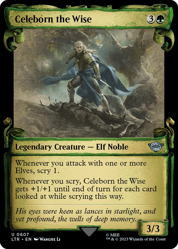 Celeborn the Wise [The Lord of the Rings: Tales of Middle-Earth Showcase Scrolls] 