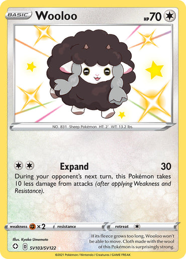 Wooloo (SV103/SV122) [Sword &amp; Shield: Shining Fates] 