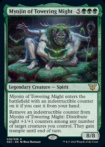 Myojin of Towering Might [Kamigawa: Neon Dynasty Commander] 