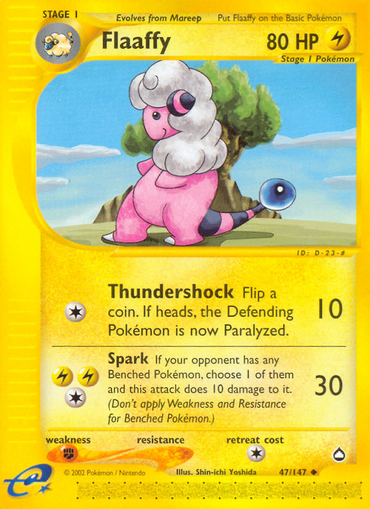 Flaaffy (47/147) [Aquapolis] 