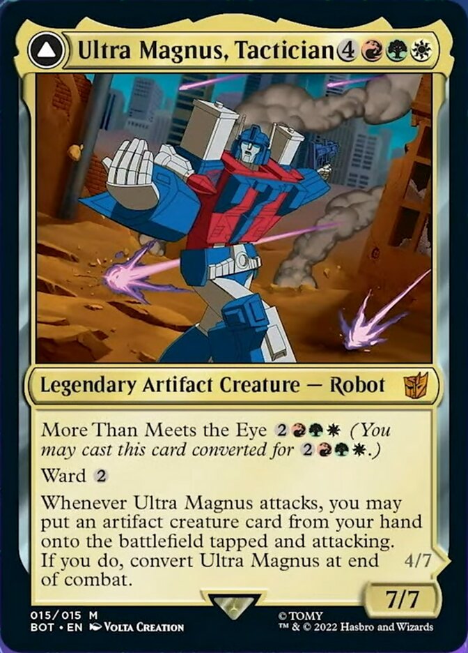 Ultra Magnus, Tactician // Ultra Magnus, Armored Carrier [Transformers] 