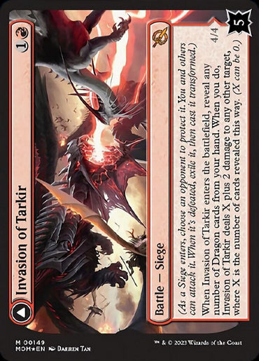 Invasion of Tarkir // Defiant Thundermaw [March of the Machine] 