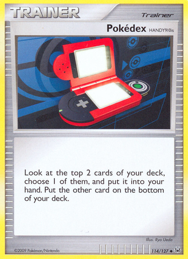 Pokedex HANDY910is (114/127) [Platinum: Base Set] 