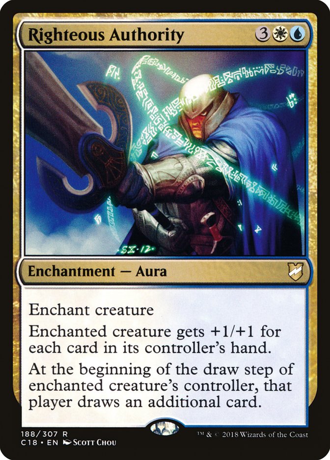 Righteous Authority [Commander 2018] 