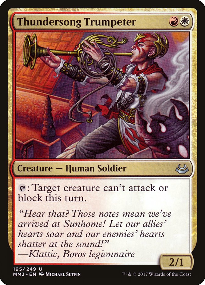 Thundersong Trumpeter [Modern Masters 2017] 