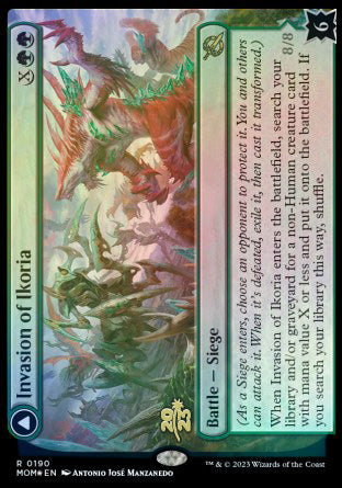 Invasion of Ikoria // Zilortha, Apex of Ikoria [March of the Machine Prerelease Promos] 