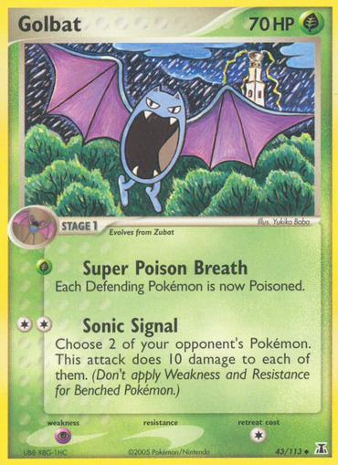 Golbat (43/113) [EX: Delta Species] 