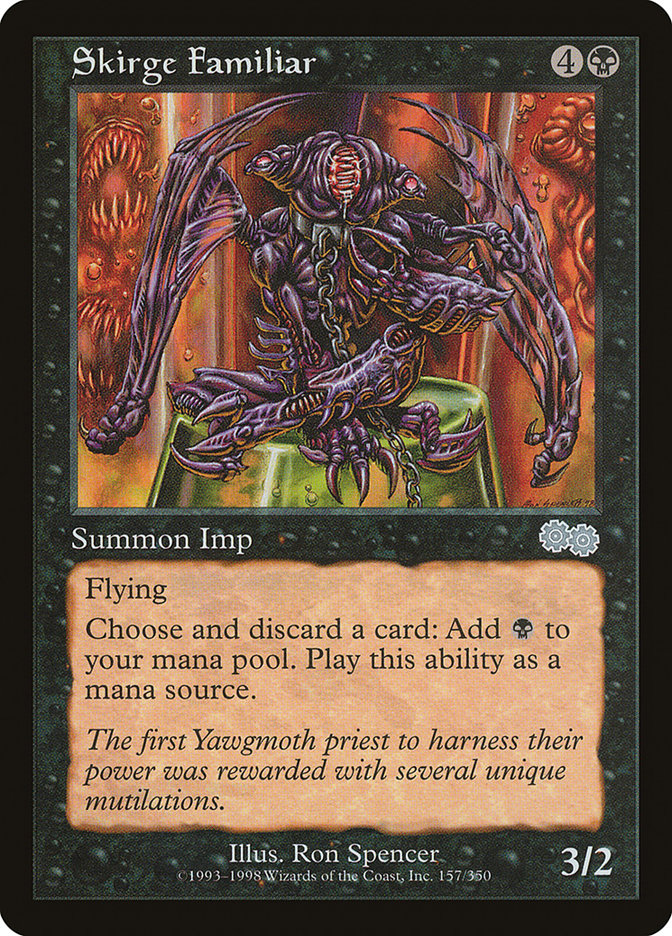 Skirge Familiar [Urza's Saga] 