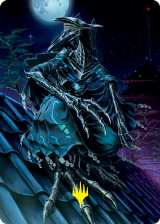 Jin-Gitaxias, Progress Tyrant Art Card (Gold-Stamped Signature) [Kamigawa: Neon Dynasty Art Series] 