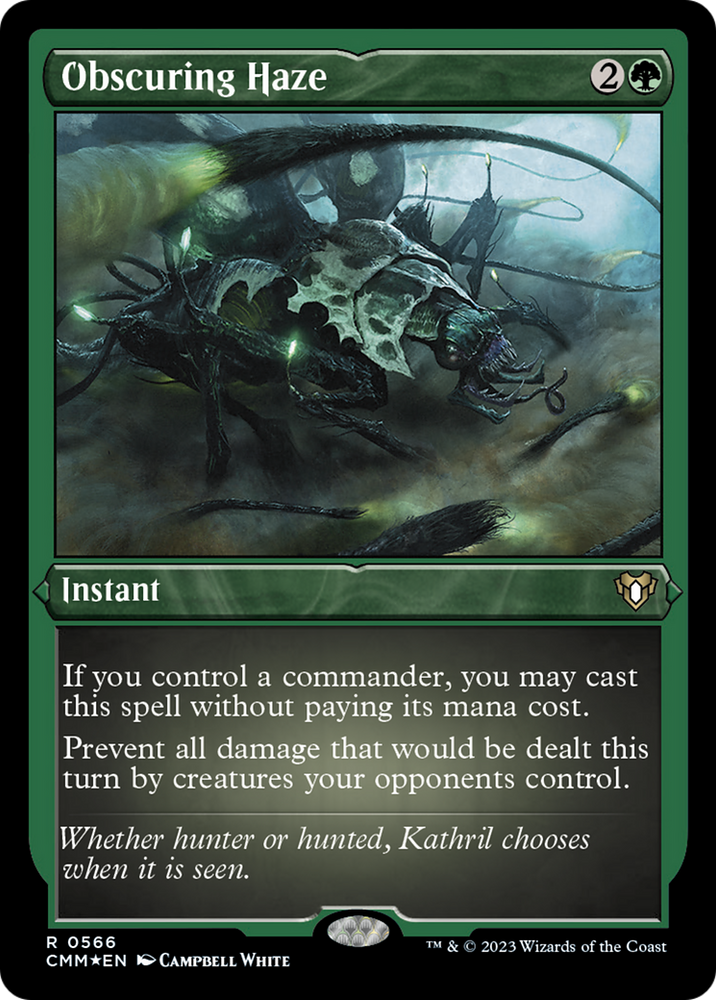 Obscuring Haze (Foil Etched) [Commander Masters] 