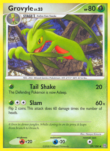 Grovyle (39/100) [Diamond &amp; Pearl: Stormfront] 