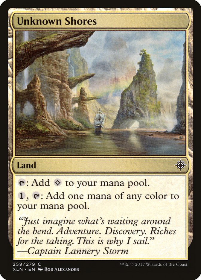 Unknown Shores [Ixalan] 