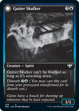 Gutter Skulker // Gutter Shortcut [Innistrad: Double Feature] 