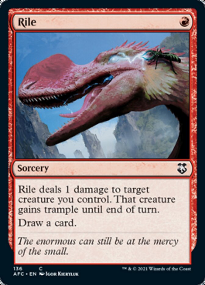 Rile [Dungeons &amp; Dragons: Adventures in the Forgotten Realms Commander] 