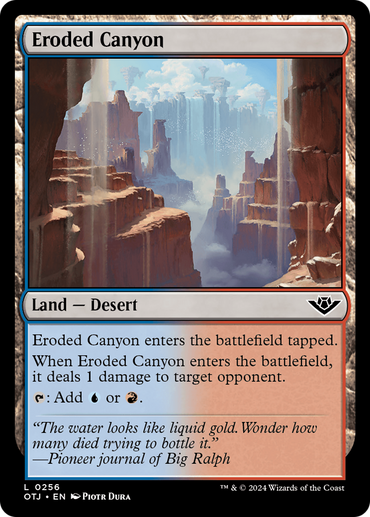 Eroded Canyon [Outlaws of Thunder Junction] 