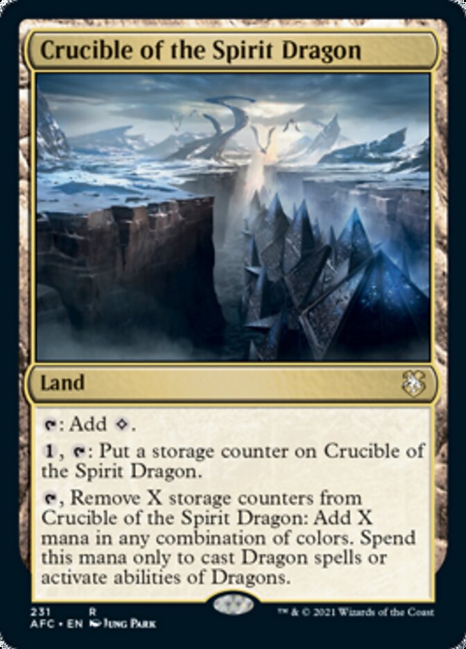 Crucible of the Spirit Dragon [Dungeons &amp; Dragons: Adventures in the Forgotten Realms Commander] 