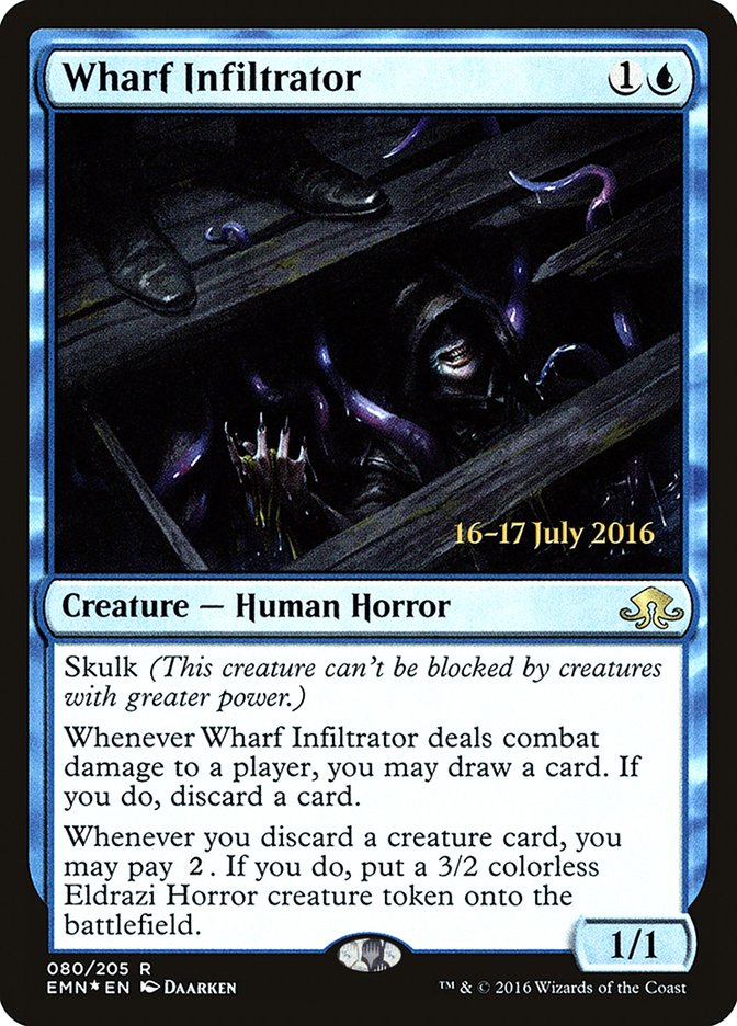Wharf Infiltrator [Eldritch Moon Prerelease Promos] 