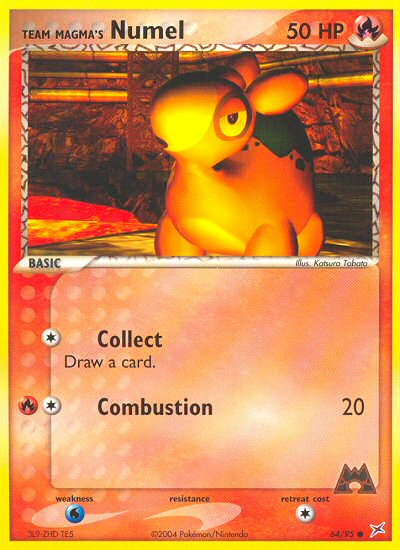 Team Magma's Numel (64/95) [EX: Team Magma vs Team Aqua] 