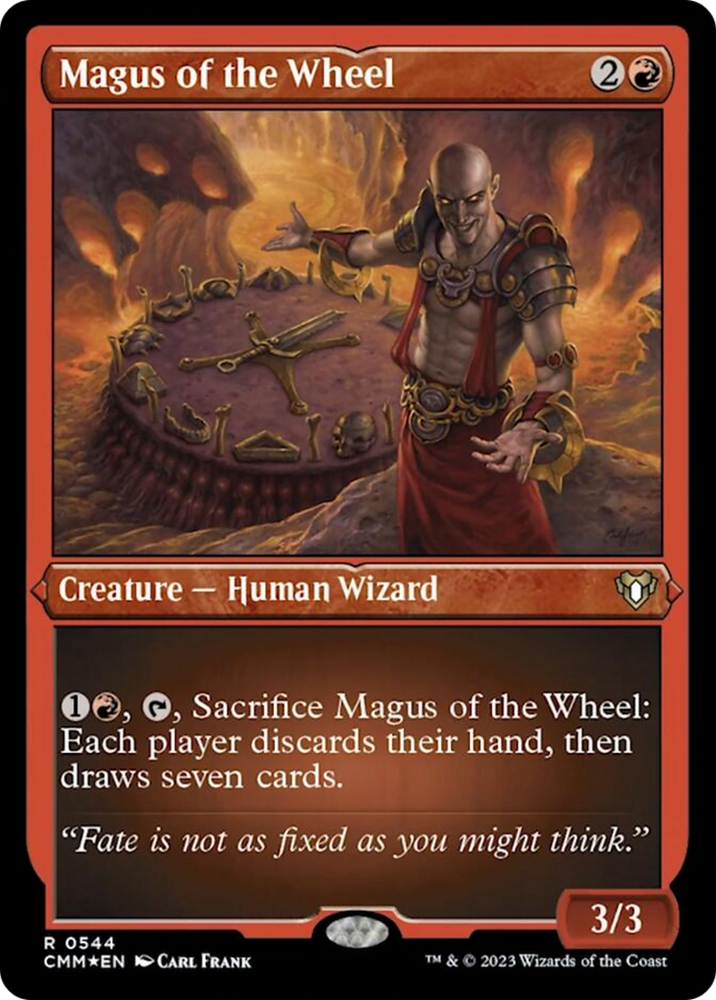 Magus of the Wheel (Foil Etched) [Commander Masters] 