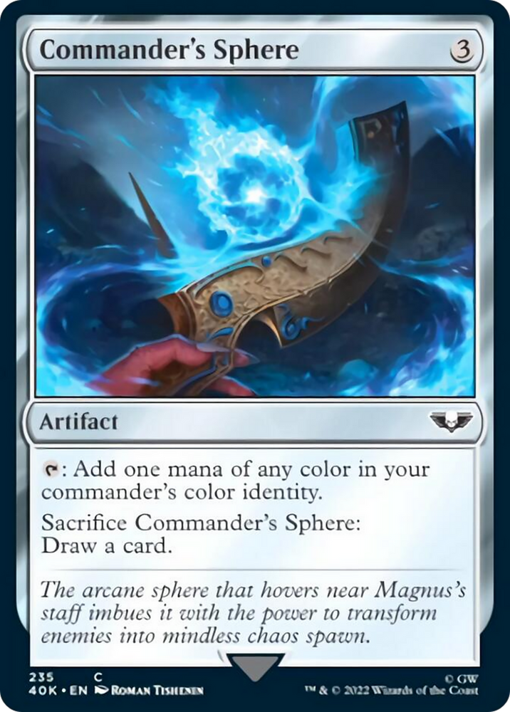 Commander's Sphere (235) (Surge Foil) [Warhammer 40,000] 