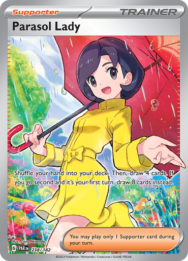 Parasol Lady (238/182) [Scarlet &amp; Violet: Paradox Rift] 