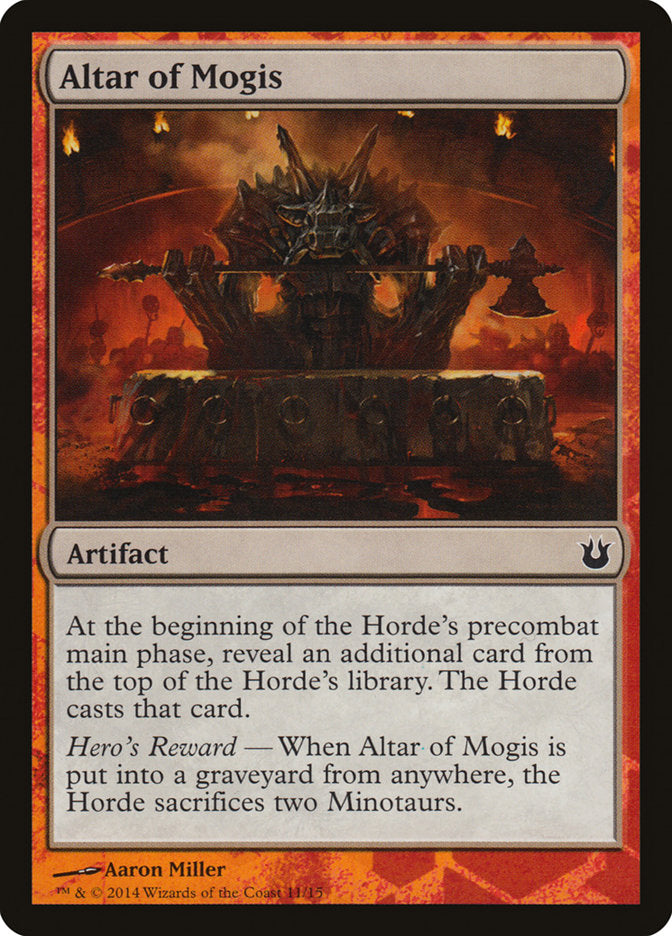 Altar of Mogis [Born of the Gods Battle the Horde] 