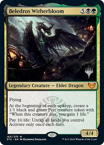 Beledros Witherbloom (Promo Pack) [Strixhaven: School of Mages Promos] 