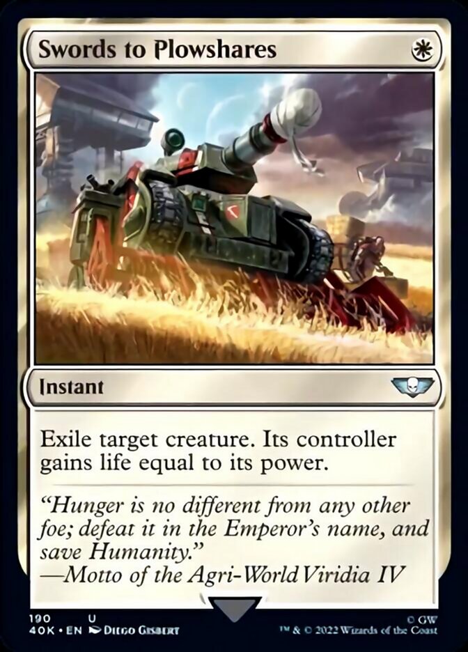 Swords to Plowshares [Warhammer 40,000] 