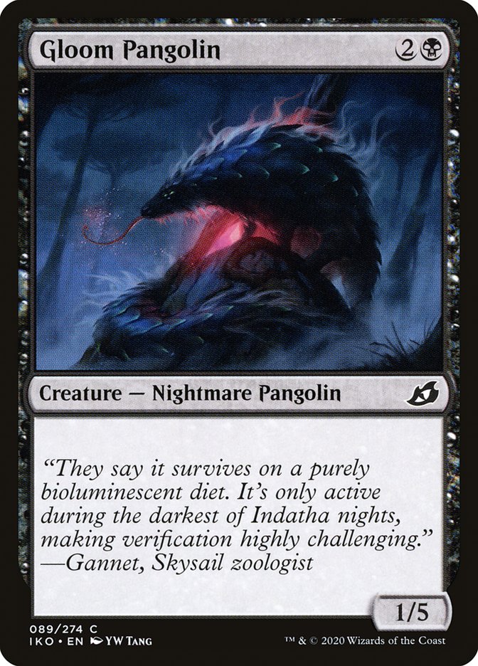 Gloom Pangolin [Ikoria: Lair of Behemoths] 
