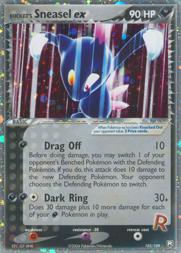 Rocket's Sneasel ex (103/109) [EX: Team Rocket Returns] 