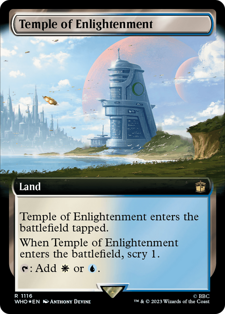Temple of Enlightenment (Extended Art) (Surge Foil) [Doctor Who] 