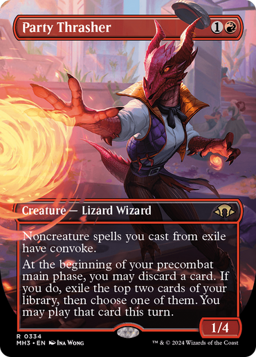 Party Thrasher (Borderless) [Modern Horizons 3] 