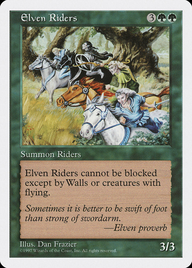Elven Riders [Fifth Edition] 