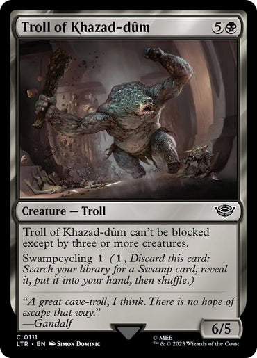 Troll of Khazad-dum [The Lord of the Rings: Tales of Middle-Earth] 