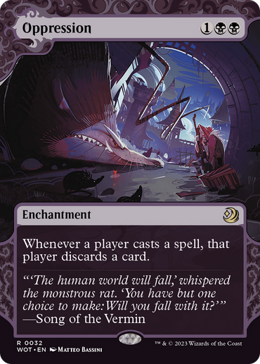 Oppression [Wilds of Eldraine: Enchanting Tales] 