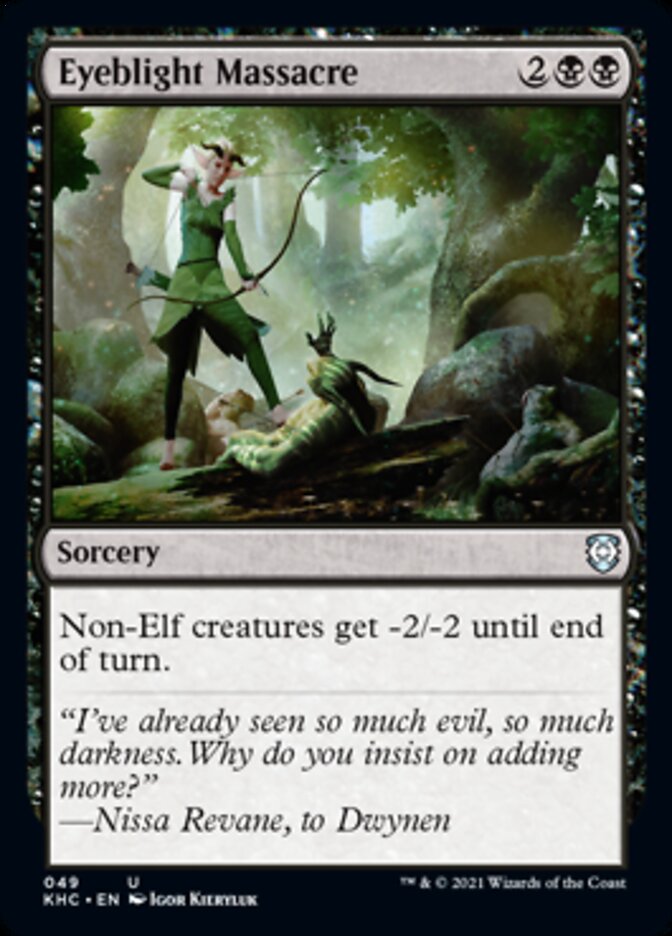 Eyeblight Massacre [Kaldheim Commander] 