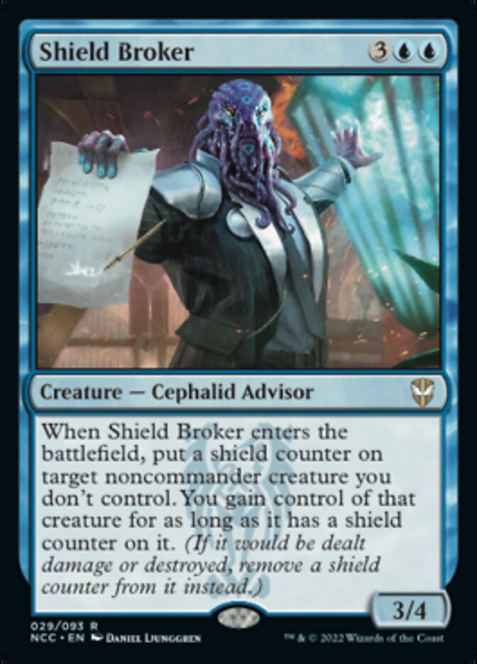 Shield Broker [Streets of New Capenna Commander] 