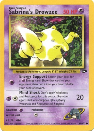 Sabrina's Drowzee (95/132) [Gym Challenge Unlimited] 