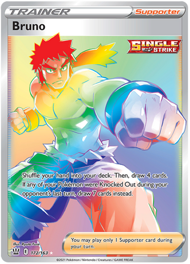 Bruno (172/163) [Sword &amp; Shield: Battle Styles] 