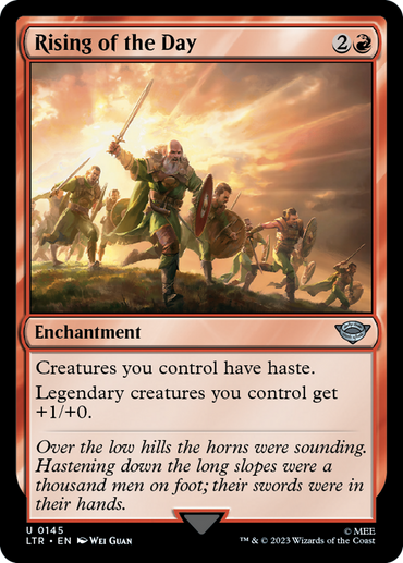 Rising of the Day [The Lord of the Rings: Tales of Middle-Earth] 