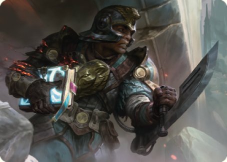 Retrieval Agent Art Card [The Brothers' War Art Series] 