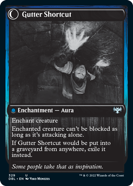 Gutter Skulker // Gutter Shortcut [Innistrad: Double Feature] 
