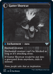 Gutter Skulker // Gutter Shortcut [Innistrad: Double Feature] 