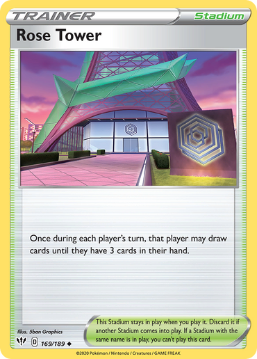 Rose Tower (169/189) [Sword &amp; Shield: Darkness Ablaze] 