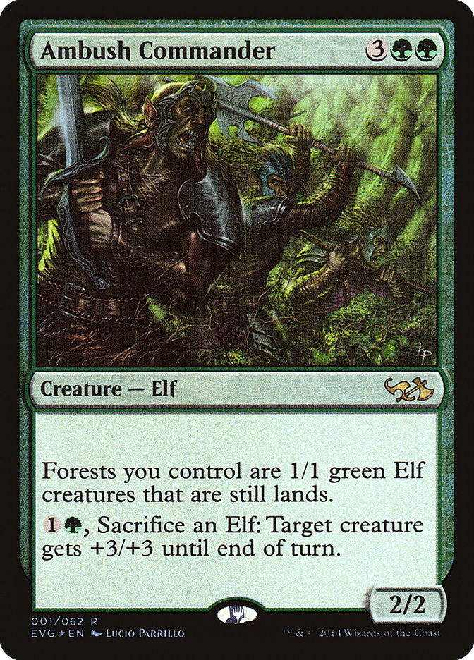 Ambush Commander (Elves vs. Goblins) [Duel Decks Anthology] 